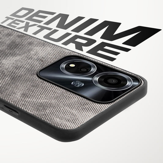 Classic Denim Finish Back Case for Oppo A59 5G