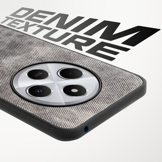 Classic Denim Finish Back Case for Redmi 14C 5G