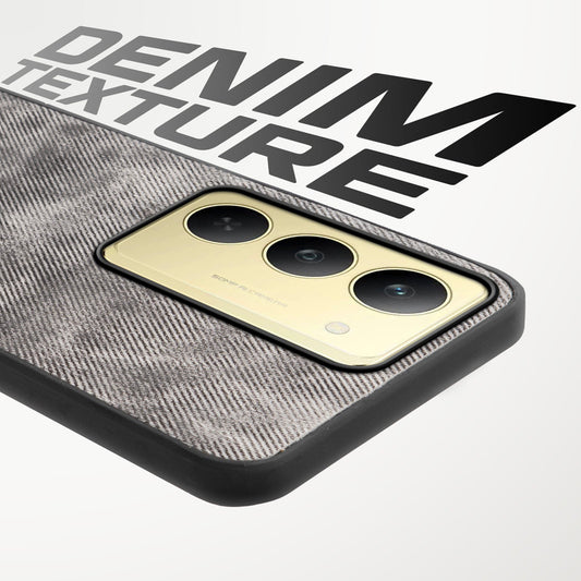 Classic Denim Finish Back Case for Realme 14x 5G