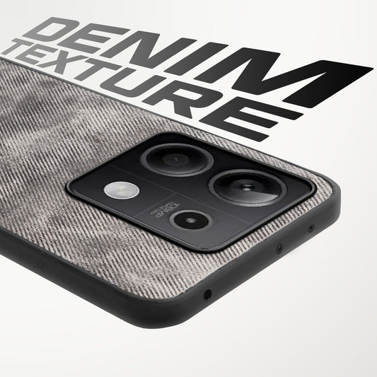 Classic Denim Finish Back Case for Redmi Note 13 5G