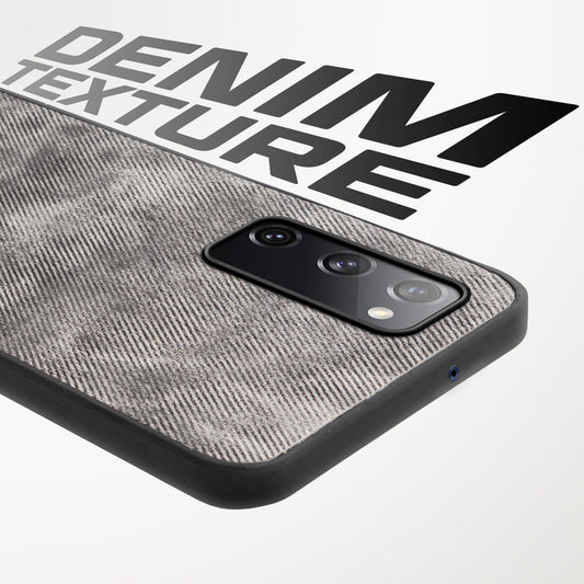 Classic Denim Finish Back Case for Samsung S20 FE 5G with Raised Camera Edges & Micro-Fiber Lining