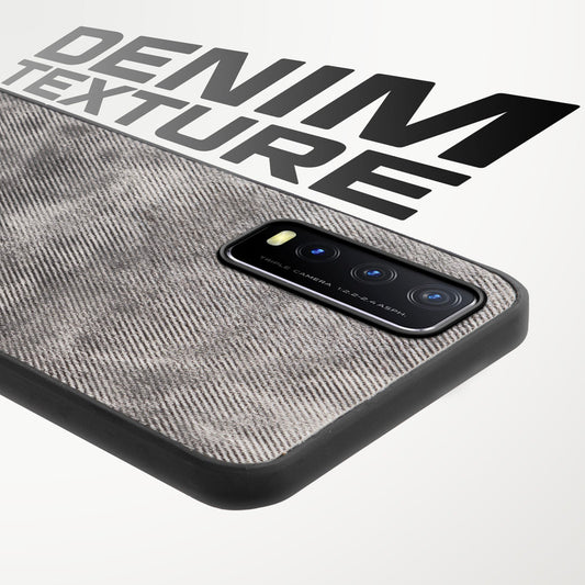 Classic Denim Finish Back Case for Vivo Y20