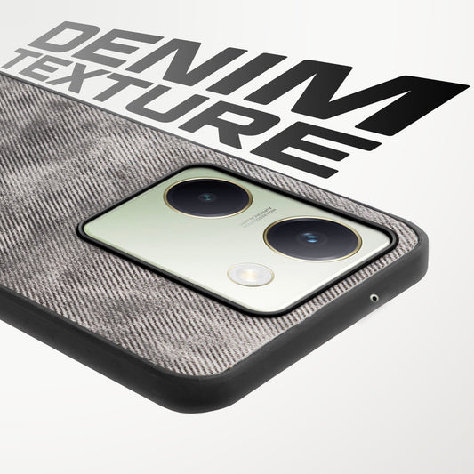 Classic Denim Finish Back Case for Vivo Y200 Pro 5G