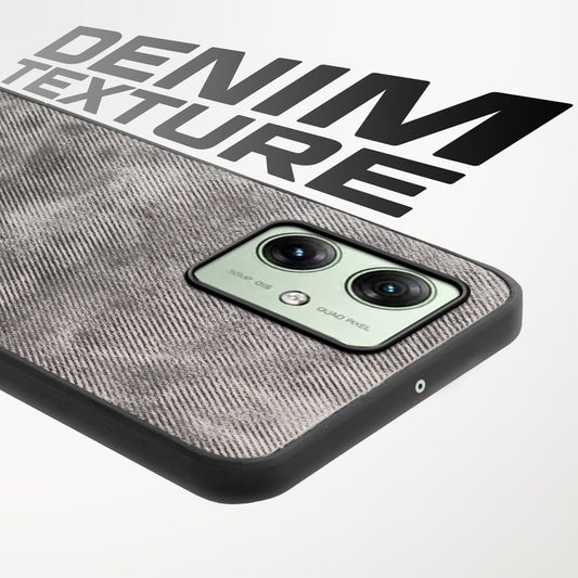 Classic Denim Finish Back Case for Motorola Moto G54 5G