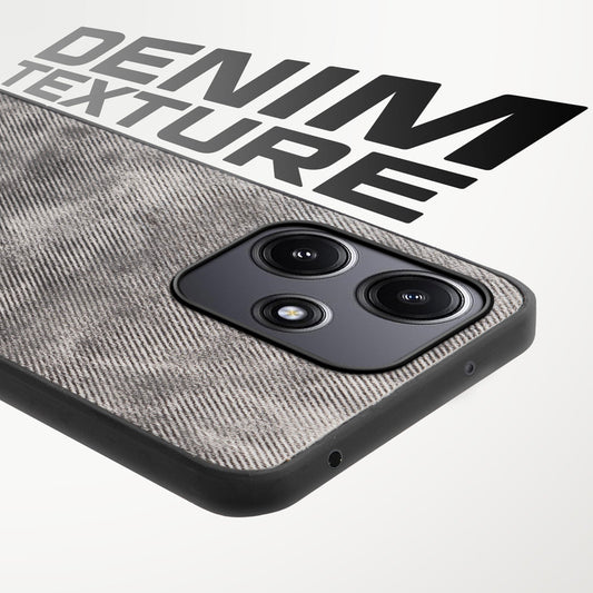 Classic Denim Finish Back Case for Redmi 12 5G