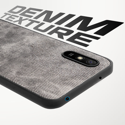 Classic Denim Finish Back Case for Redmi 9A
