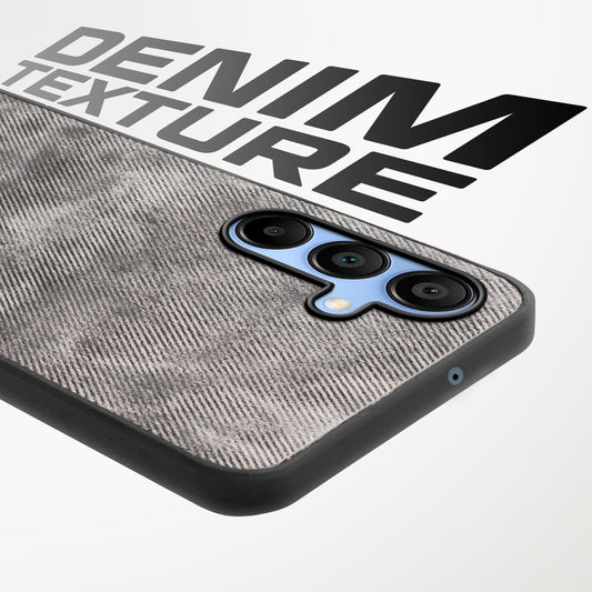 Classic Denim Finish Back Case for Samsung A15 5G