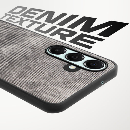 Classic Denim Finish Back Case for Samsung A16 5G with Raised Camera Edges & Micro-Fiber Lining