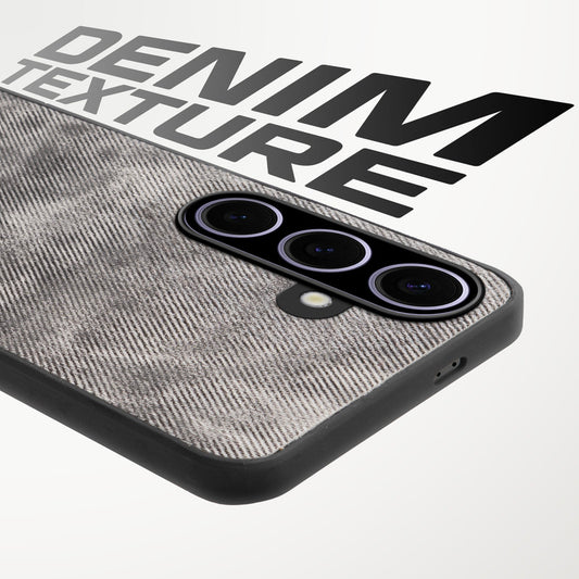Classic Denim Finish Back Case for Samsung A56 5G with Raised Camera Edges & Micro-Fiber Lining