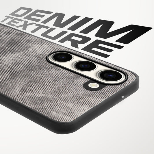 Classic Denim Finish Back Case for Samsung S23 5G with Raised Camera Edges & Micro-Fiber Lining