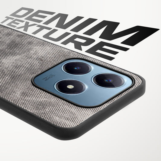 Classic Denim Finish Back Case for Realme C63