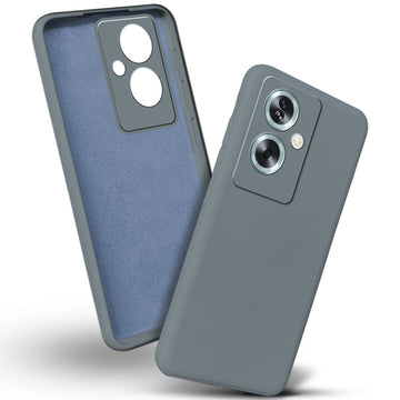 Premium Matte Silicone Back Cover for Oppo F25 Pro 5G