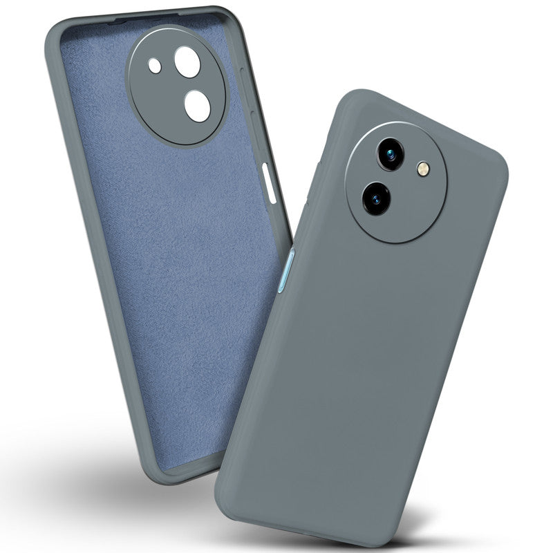 Premium Matte Silicone Back Cover for Vivo T3x 5G