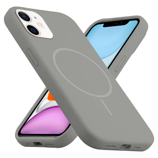 MagSafe Compatible Liquid Silicone Case For Apple iPhone 11