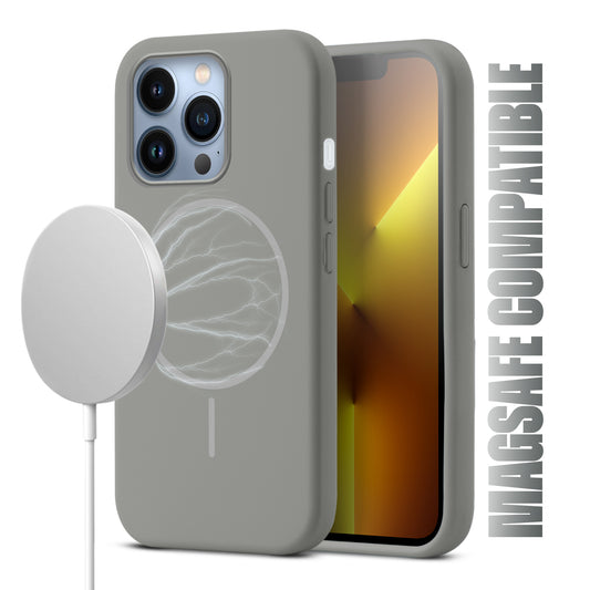 MagSafe Compatible Liquid Silicone Case For Apple iphone 13 Pro Max