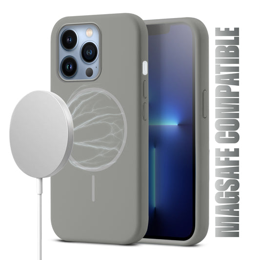 MagSafe Compatible Liquid Silicone Case For Apple iPhone 13 Pro