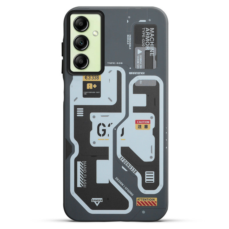 Circuit Printed Hard Back Cover Case For Samsung A14 5G