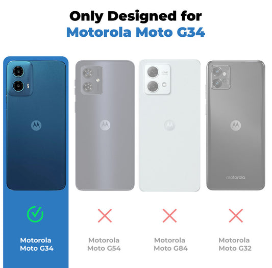 Mechanical Circuit Print Hard Back Cover For Motorola G34 5G