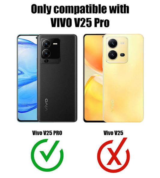 Mechanical Circuit Print Hard Back Cover For Vivo V25 Pro 5G