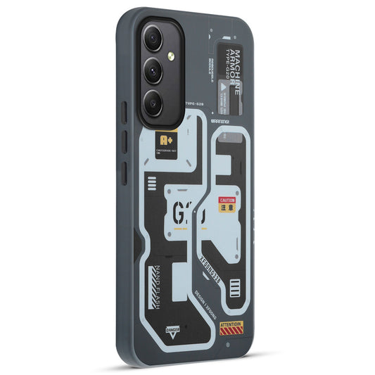 Circuit Printed Hard Back Cover Case For Samsung A34 5G