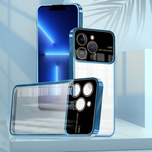 Lens Camera Protection Chrome Case For Apple iPhone 13 Pro