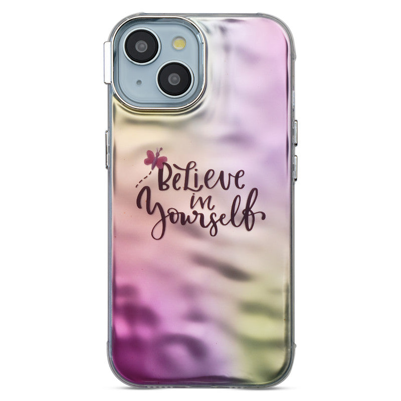 Wrinkle & Artistic Wave Printed Phone Case For Apple iPhone 15