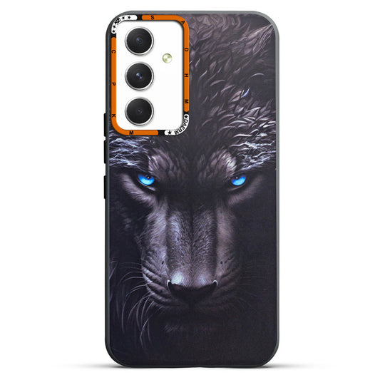 Dark Elegant Wild Creatures Printed Back Cases For Samsung A54 5G