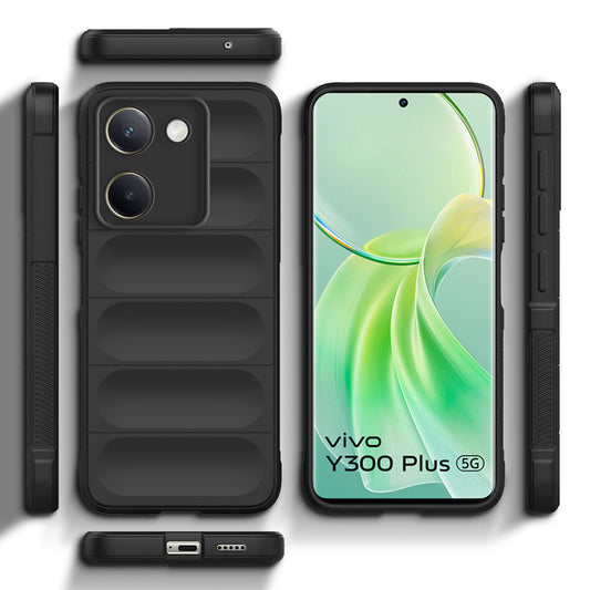 Soft Silicone Comfort Grip Back Cover Case For Vivo Y300 Plus 5G