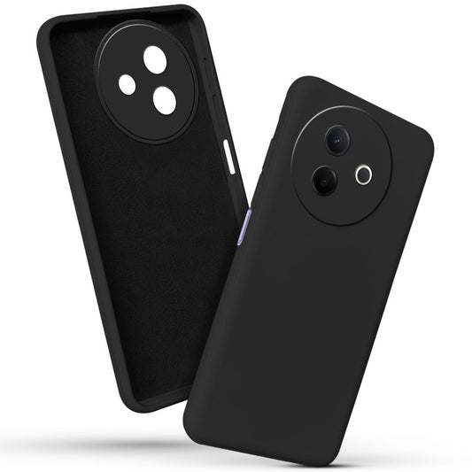 Premium Matte Silicone Back Cover for Vivo Y39 5G With Micro-Fiber Linning