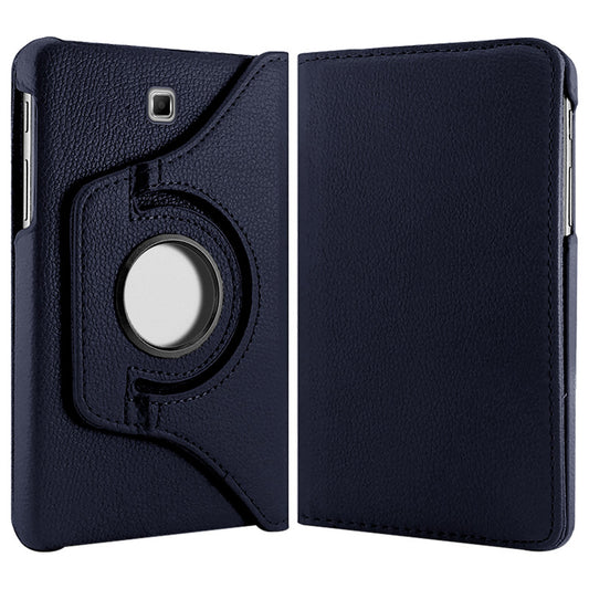 360 Degree Rotating PU Leather Tablet Flip Cover For Samsung Galaxy Tab 4 SM-T230