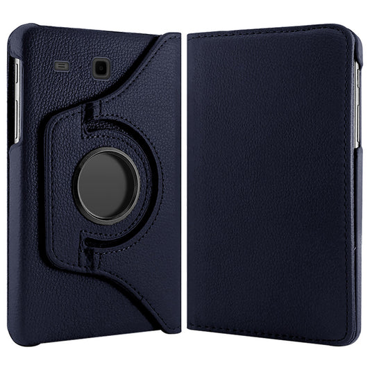 360 Degree Rotating PU Leather Tablet Flip Cover For Samsung Galaxy Tab E  SM-T560