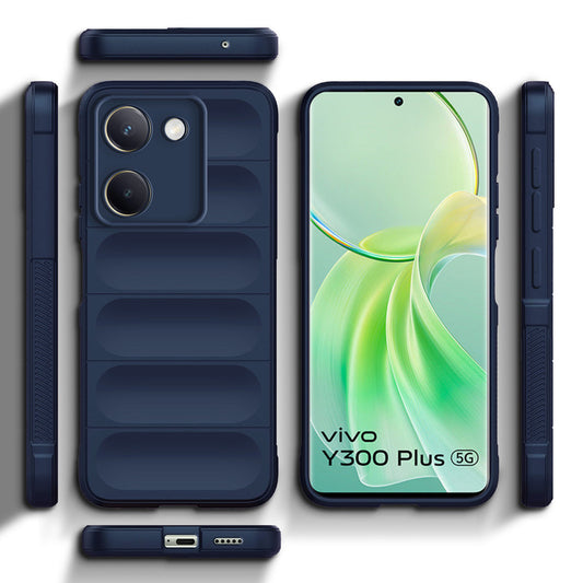 Soft Silicone Comfort Grip Back Cover Case For Vivo Y300 Plus 5G