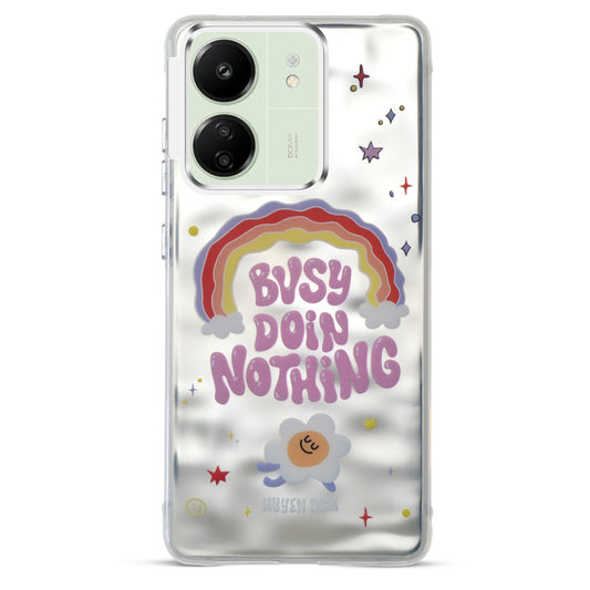 Wrinkle & Artistic Wave Printed Phone Case For Redmi 13C 4G