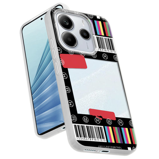 Designer Cover Case with Customizable Transparent Slot for Personalised Photos For Redmi Note 14 5G