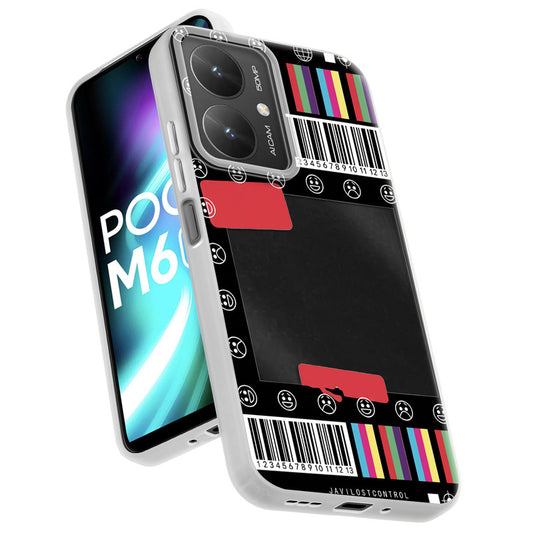 Designer Cover Case with Customizable Transparent Slot for Personalised Photos For Poco M6 5G
