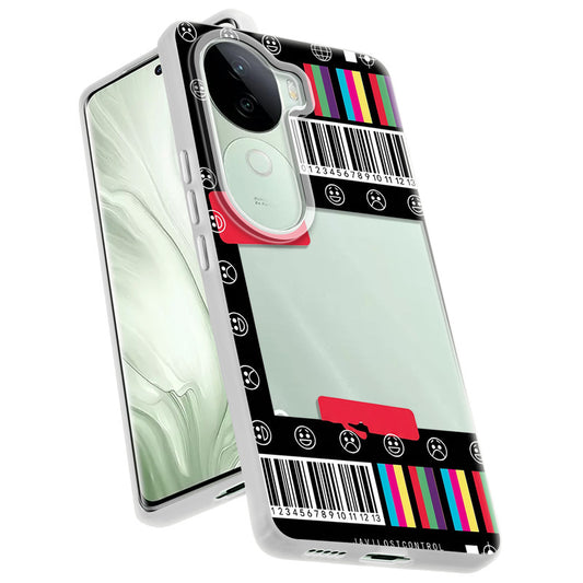 Designer Cover Case with Customizable Transparent Slot for Personalised Photos For Vivo V40e 5G