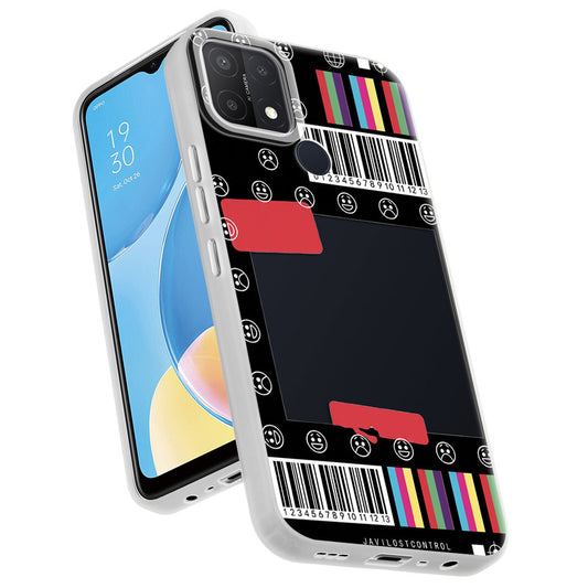 Designer Cover Case with Customizable Transparent Slot for Personalised Photos For Oppo A15S