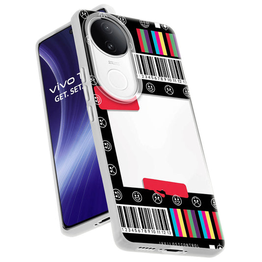 Designer Cover Case with Customizable Transparent Slot for Personalised Photos For Vivo T4R 5G