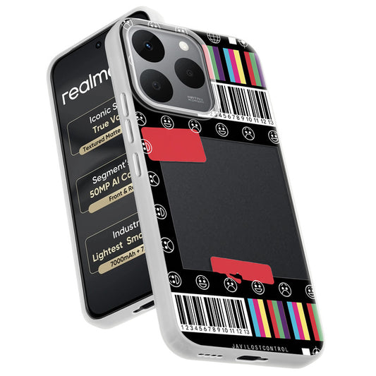 Designer Cover Case with Customizable Transparent Slot for Personalised Photos For Realme 15T 5G