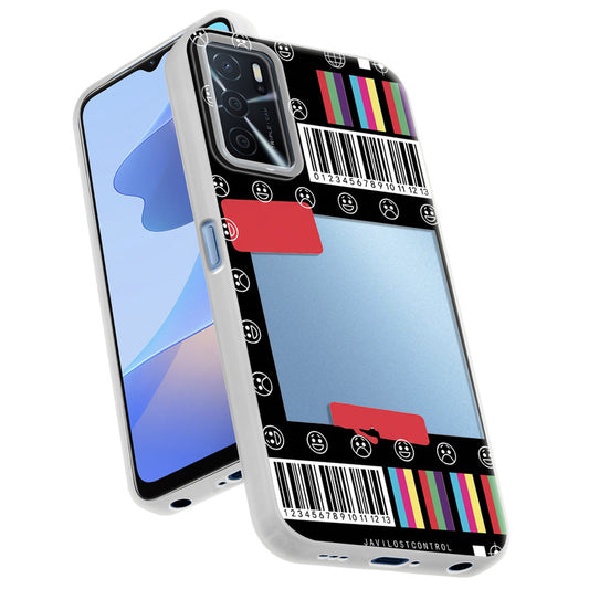 Designer Cover Case with Customizable Transparent Slot for Personalised Photos For Oppo A16