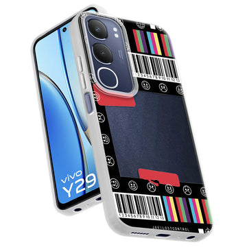 Designer Cover Case with Customizable Transparent Slot for Personalised Photos For Vivo Y29 5G