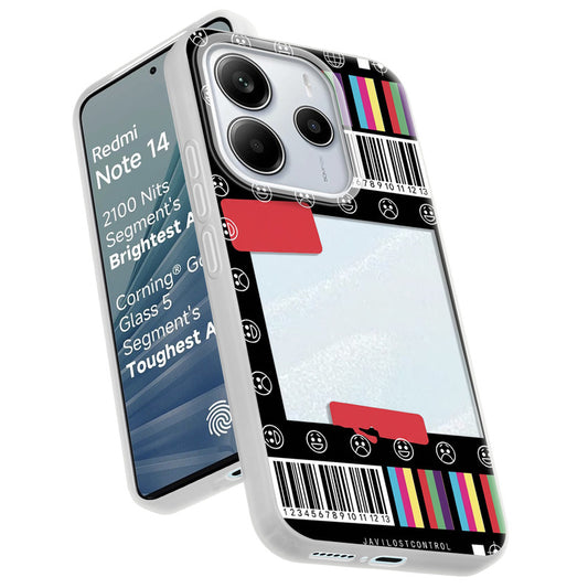 Designer Cover Case with Customizable Transparent Slot for Personalised Photos For Redmi Note 14 SE 5G