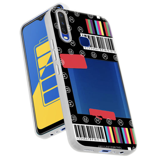 Designer Cover Case with Customizable Transparent Slot for Personalised Photos For Vivo Y15