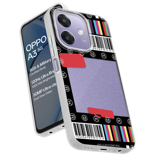 Designer Cover Case with Customizable Transparent Slot for Personalised Photos For Oppo A3 5G