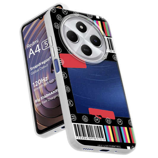 Designer Cover Case with Customizable Transparent Slot for Personalised Photos For Redmi A4 5G