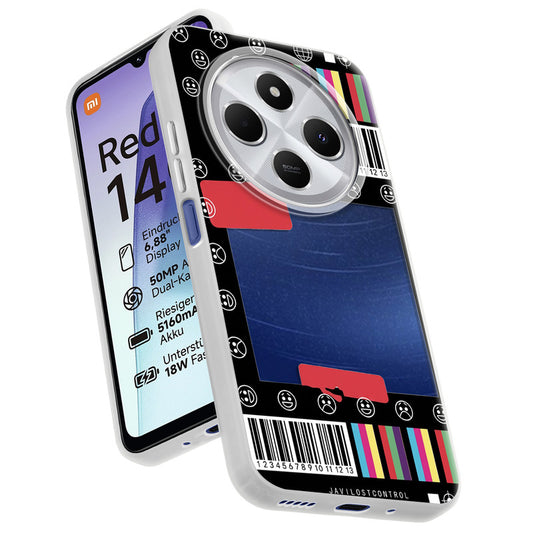 Designer Cover Case with Customizable Transparent Slot for Personalised Photos For Redmi 14C 5G