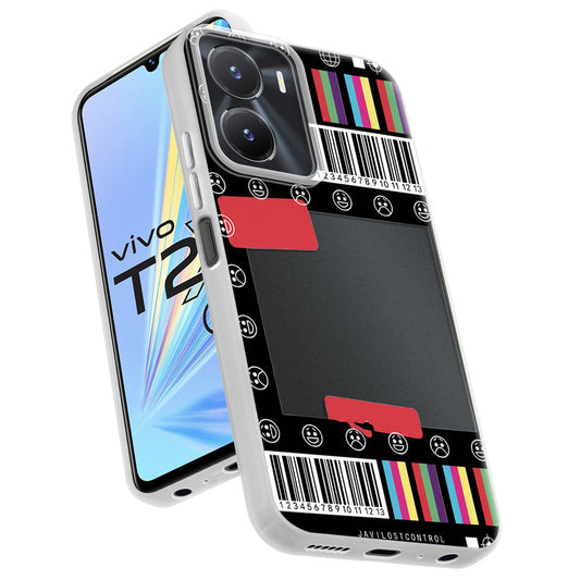 Designer Cover Case with Customizable Transparent Slot for Personalised Photos For Vivo T2x 5G