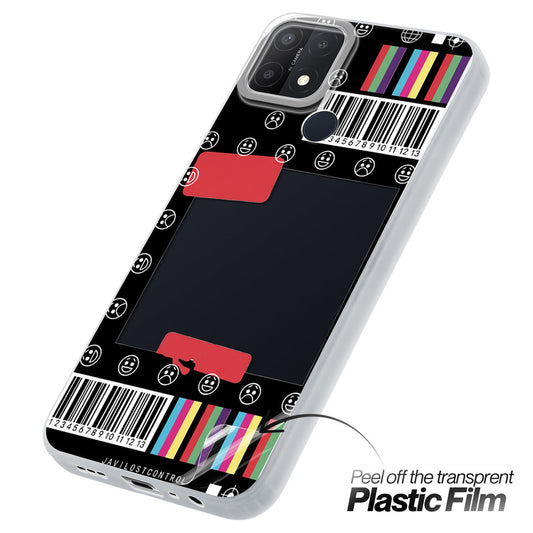 Designer Cover Case with Customizable Transparent Slot for Personalised Photos For Oppo A15S