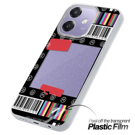 Designer Cover Case with Customizable Transparent Slot for Personalised Photos For Oppo A3 5G