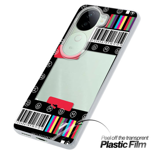 Designer Cover Case with Customizable Transparent Slot for Personalised Photos For iQOO Z9s 5G
